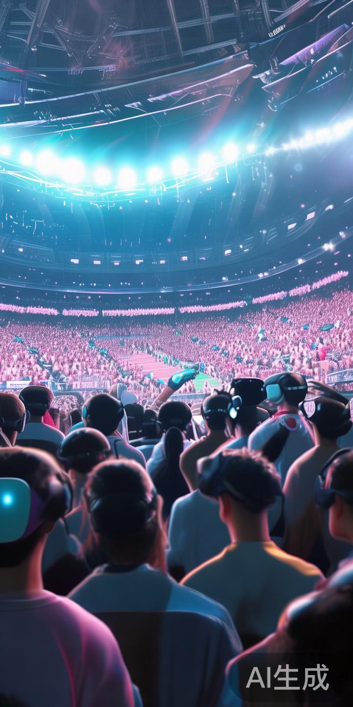 在过去，体育娱乐主要依靠现场观赛和传统运动项目。而