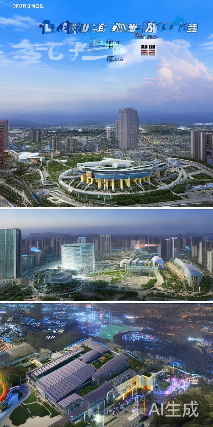 长垣市星空体育与国贸中心位于城市繁华地段，地理位置